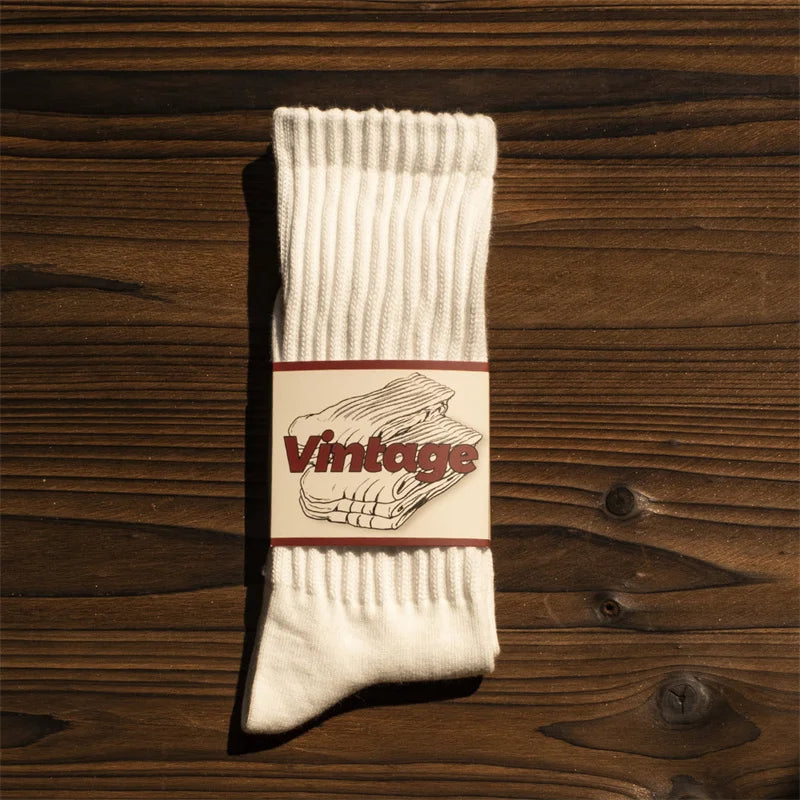 Vintage Knitted Casual Socks