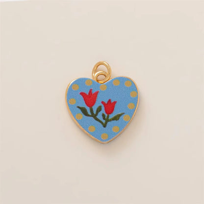 Folk Art Charm - Folk Art Heart - Mod Yours