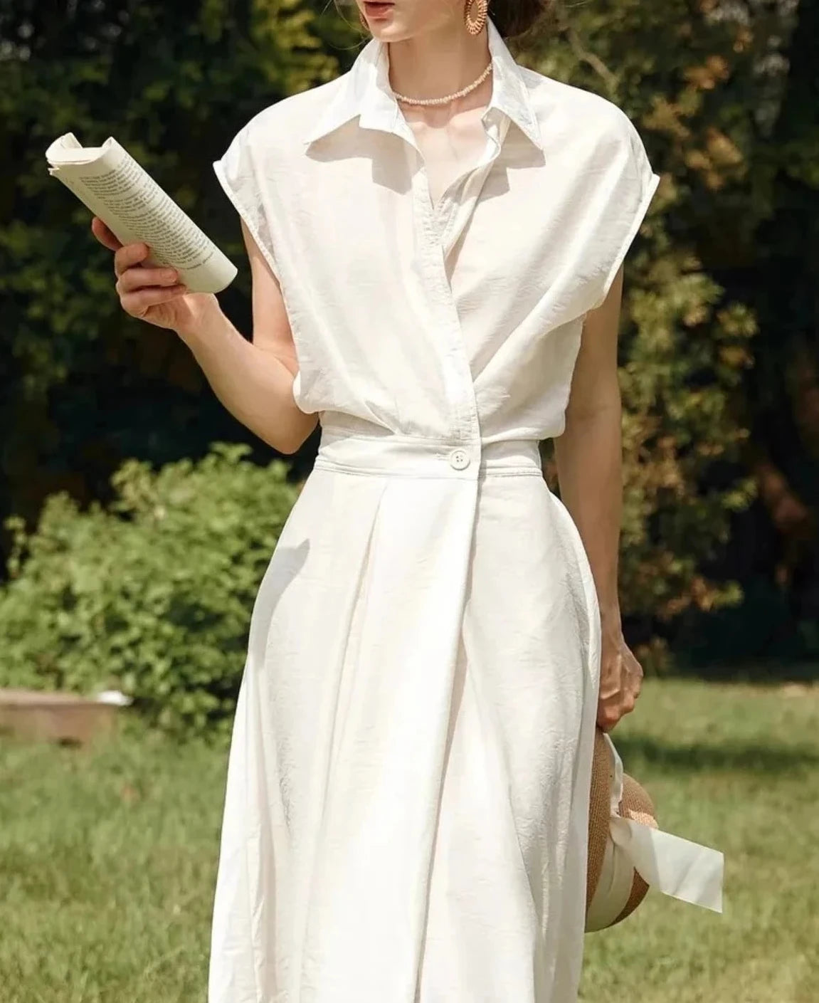 Bridgett White Dress - Mod Yours