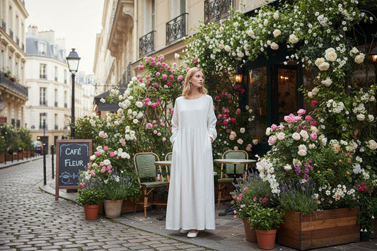 The Charlotte Dress, Jersey Cotton Pocket Maxi - Mod Yours