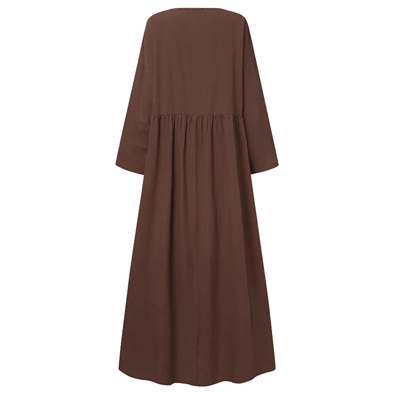 The Charlotte Dress, Jersey Cotton Pocket Maxi - Mod Yours