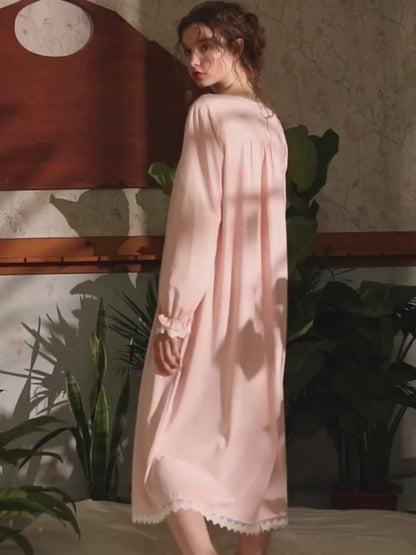 Tudor Sleepwear, Heirloom Pink or White