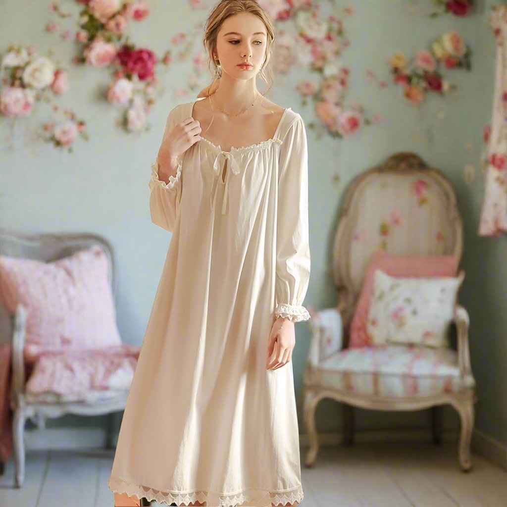 Tudor Sleepwear, Heirloom Pink or White - Mod Yours